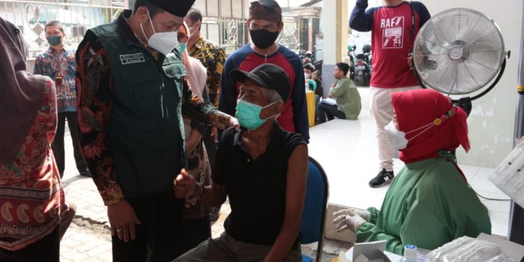Pemkab Sidoarjo Vaksinasi Jemput Bola