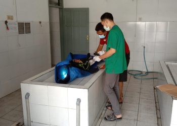 Setir Tersangkut Bak Truk, Seorang Pelajar Tewas Ditempat