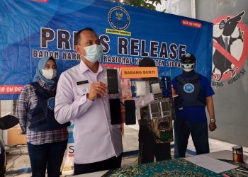 BNN Sidoarjo Tangkap Pengedar Sabu di Prambon