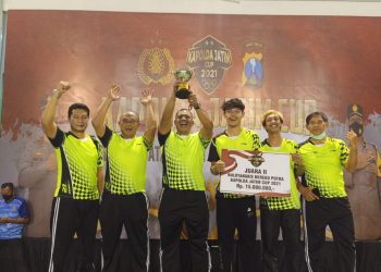 Polresta Sidoarjo Raih Juara Dua dan Tiga di Kapolda Cup 2021
