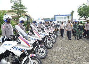 Selama 14 Hari, Di Sidoarjo Berlangsung Operasi Tertib Lalin dan Patuh Prokes