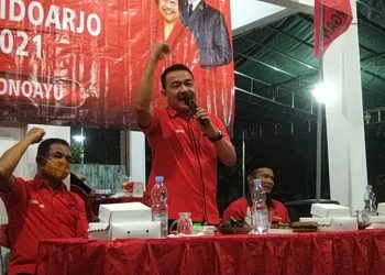 Pendidikan Politik, Ketua DPC PDIP Sidoarjo : Pemilu merupakan Pertarungan Ideologi