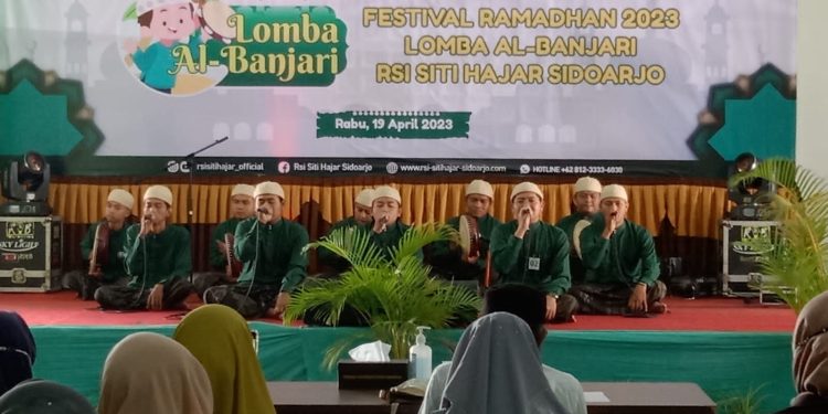 Jaga Budaya Islam, RSI Siti Hajar Sidoarjo Gelar Lomba Al Banjari