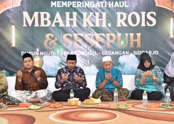 Haul Kyai Rois ke 102, Gus Muhdlor: Warga Desa Punggul Gedangan Tidak Melupakan Jasa Ulama