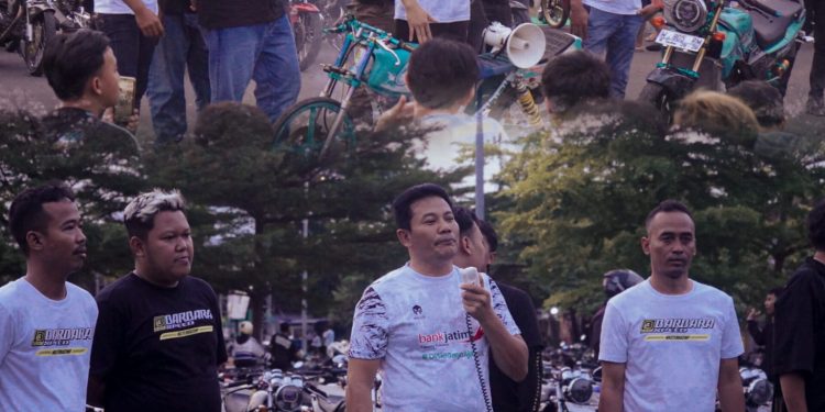 Temui Ratusan Anggota Otomotif Herex, Cabup Subandi Siap Bangun Destinasi Wisata Sirkuit Balap