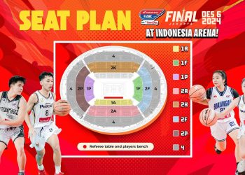 6 Kategori Sold Out! Ini Sisa Tiket Final DBL Jakarta di Indonesia Arena…