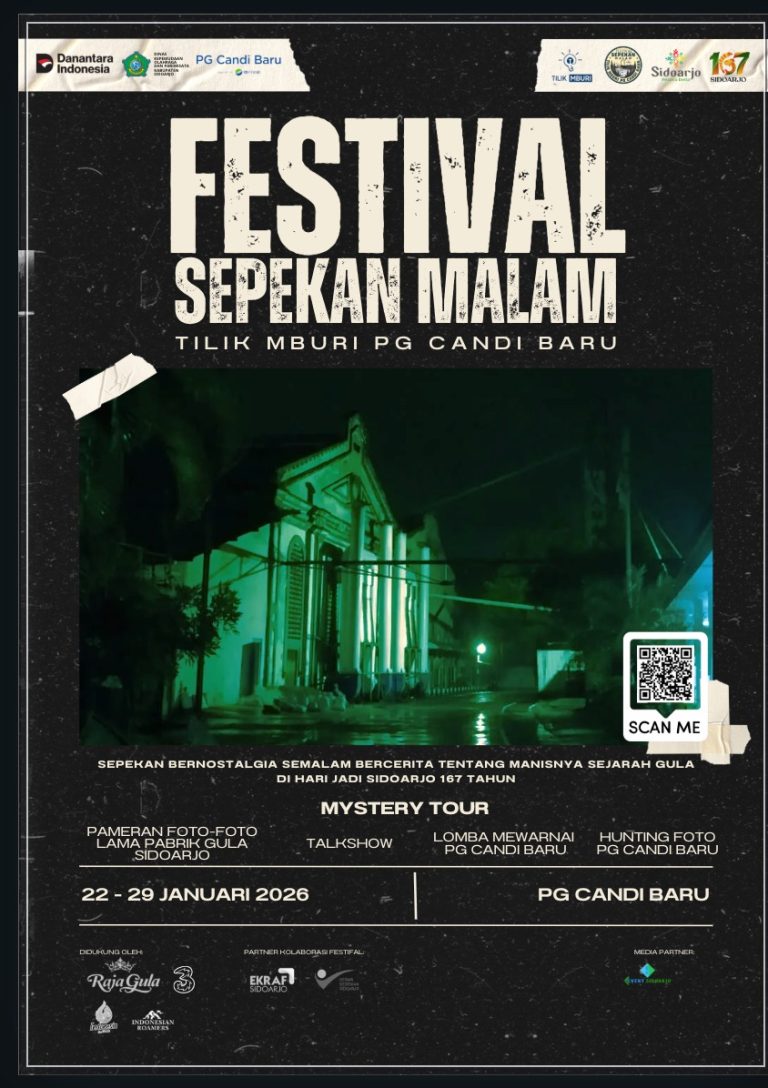 Menjelajah Manisnya Sejarah di Festival Sepekan Malam Tilik Mburi di PG Candi Baru