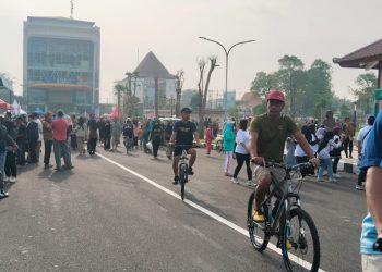 CFD Perdana di Alun-alun Sidoarjo Picu Lonjakan Sampah Hampir Tiga Kali Lipat