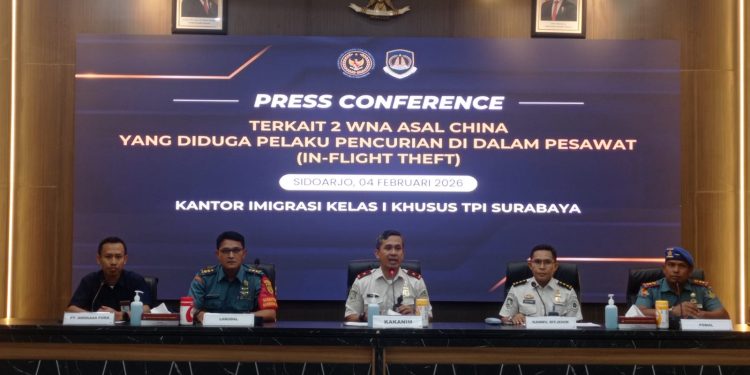 Imigrasi Deportasi Dua WNA China Terkait Dugaan Pencurian di Penerbangan Jakarta–Surabaya