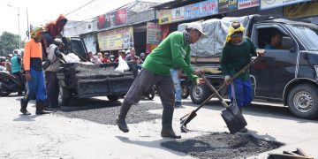 Pemkab Sidoarjo Kebut Perbaikan Jalan, Puluhan Ruas Ditarget Rampung Sebelum Lebaran