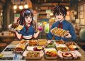 Ren & Reina Akan Menemani Tamu Menikmati Japanese Street Food di fave hotel Sidoarjo
